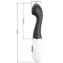 PRETTY LOVE - CHARLES VIBRADOR G-SPOT 30 MODOS PRETO