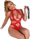 SUBBLIME - CORPO HALTER SEXY COM ARNÃS VERMELHO S/M