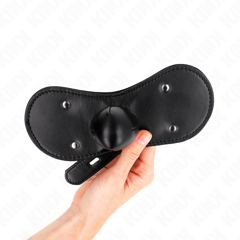 KINK - MÃSCARA BOCA BALL GAG COM FECHADURA AJUSTÃVEL 42-60 CM