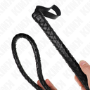 KINK - CHICOTE DE SERPENTE PRETO LONGO 210 CM