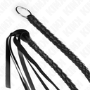 KINK - CHICOTE DE SERPENTE COM ANEL DE MÃO PRETO 65 CM