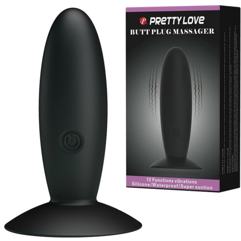 PRETTY LOVE - PLUGUE ANAL DE SILICONE RECARREGVEL