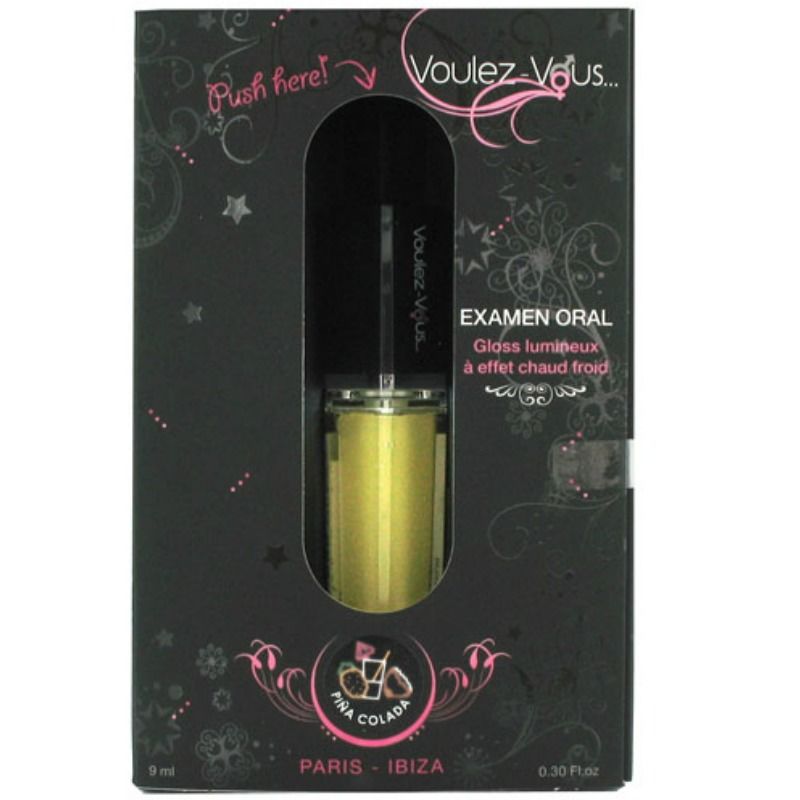 VOULEZ-VOUS - GLOSS LEVE COM EFEITO QUENTE FRIO - PIÑA COLADA 10 ML