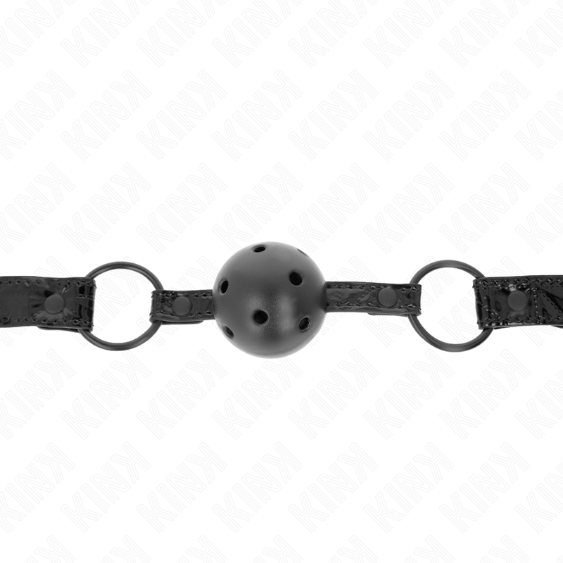 KINK - BOLA PADRÃO DIAMANTE 4,5 CM GAG MODELO 3 64,5 CM AJUSTÃVEL 42-60 CM