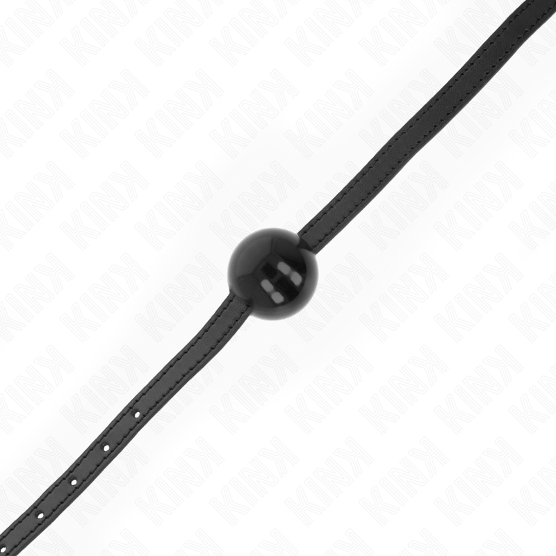 KINK - BOLA SIMPLES PRETA MORDAÃA 4 CM 65 x 1,5 CM