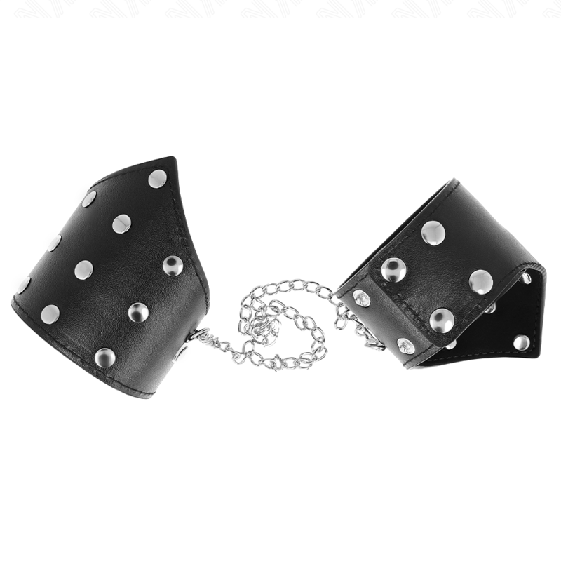 KINK - PULSEIRAS ESTILO PONTO PRETO COM CORRENTE AJUSTÃVEL 17-23 CM X 8,5 CM