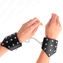 KINK - PULSEIRAS ESTILO PONTO PRETO COM CORRENTE AJUSTÃVEL 17-23 CM X 8,5 CM