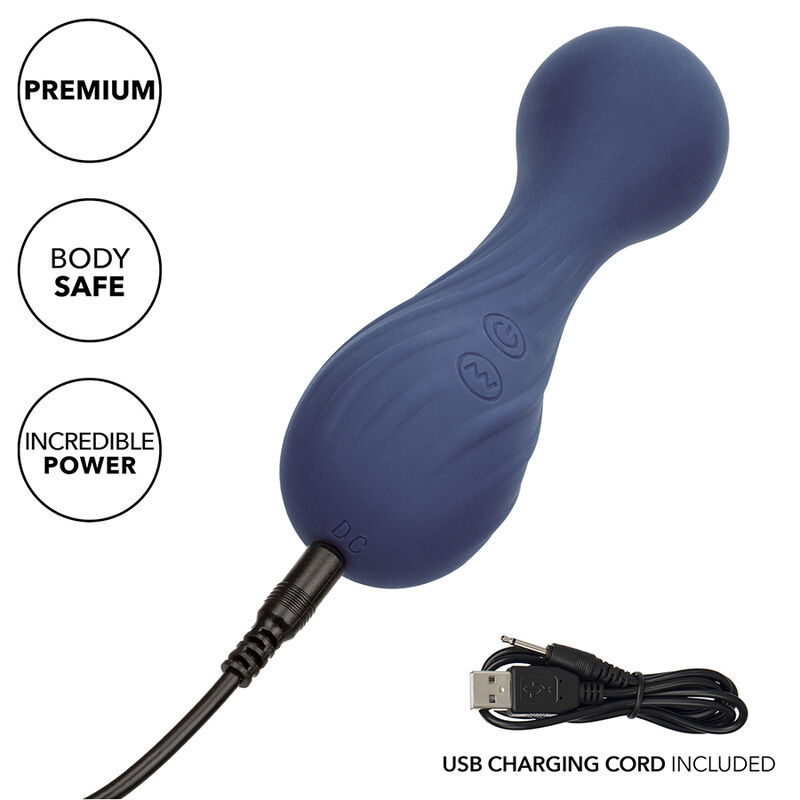 CALEXOTICS - CHARISMA TEMPTATION MASSAGER 12 FUNÃÃES ROXO