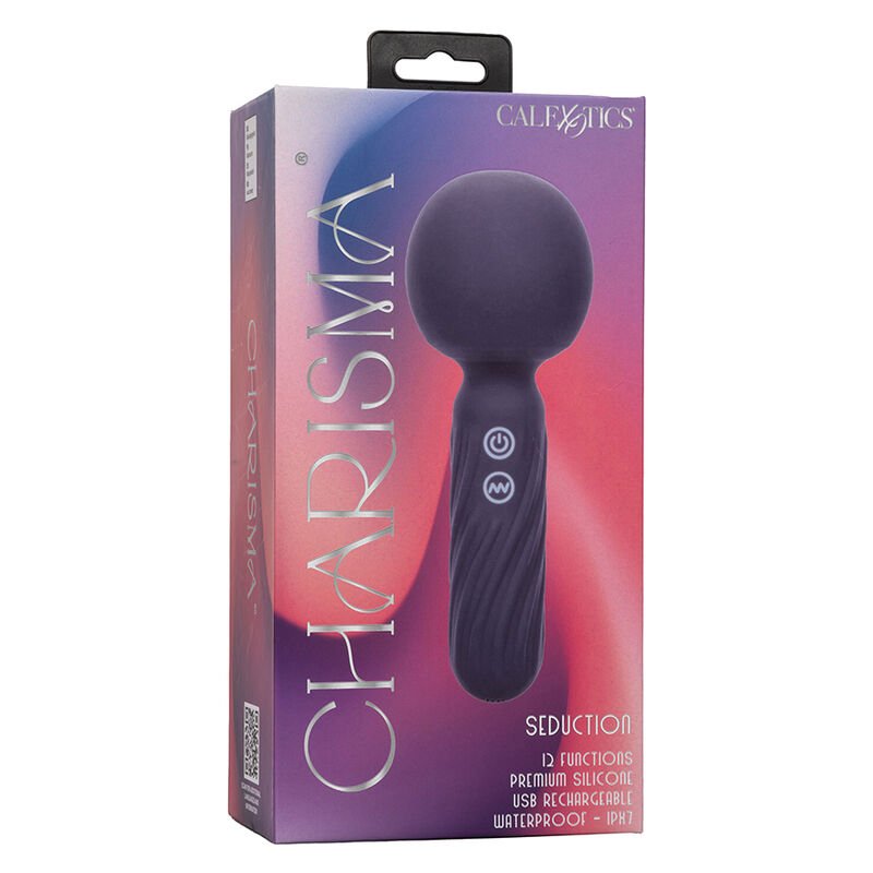 CALEXOTICS - CHARISMA SEDUCTION MASSAGER 12 FUNÃÃES 17,75 CM X 6,25 CM ROXO