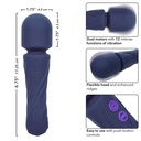 CALEXOTICS - CHARISMA ALLURE MASSAGER DUAL MOTORS 12 FUNÃÃES 17,25 CM X 4,5 CM ROXO