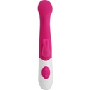 ARMONY - VIBRADOR E ESTIMULADOR COELHO G SPOT 10 VELOCIDADES ROSA