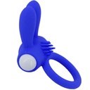 ARMONY - MR BUNNY ANEL VIBRADOR SILICONE AZUL