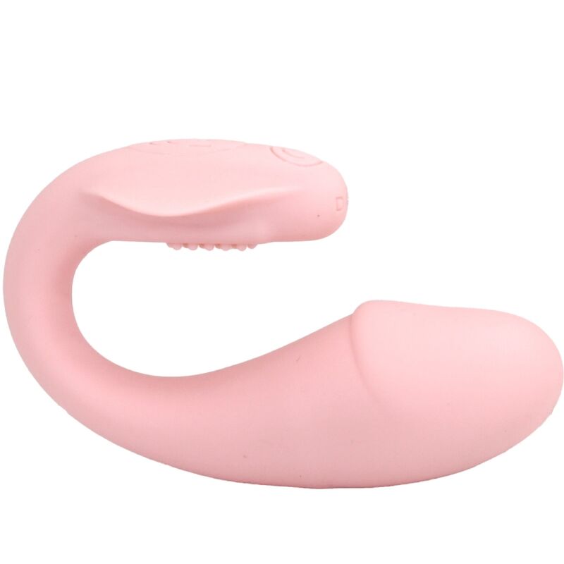 ARMONY - FRESHFUN CICI STAP-ON VIBRADOR CONTROLE REMOTO E APLICATIVO 10 VIBRAÃÃES ROSA