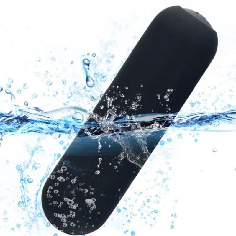 ARMONY - SPLASH JOIE VIBRADOR BULLET SILICONE CONTROLE REMOTO 10 VIBRAÃÃES 75 X 19 CM PRETO