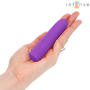 INTENSE - SYMONE USB RECARREGÃVEL VIBRATÃRIA BULLET 8 VIBRAÃÃES ROXO 10 X 2,2 CM