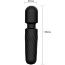 ARMONY - YOUR MAGIC MASSAGER E VIBRADOR RECARREGÃVEL 10 VIBRAÃÃES PRETO