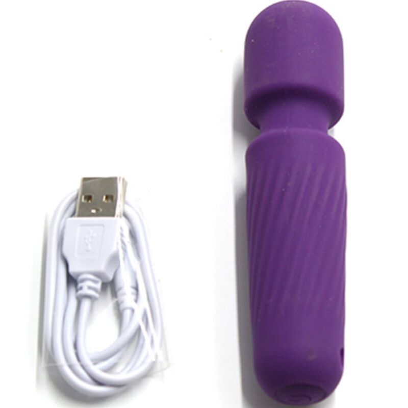 ARMONY - YOUR MAGIC MASSAGER E VIBRADOR RECARREGÃVEL 10 VIBRAÃÃES ROXO