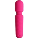 ARMONY - YOUR MAGIC MASSAGER E VIBRADOR RECARREGÃVEL 10 VIBRAÃÃES VARINHA PONTOS ROSA