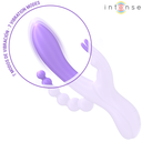 INTENSE - MIKO TRIPLO VIBRADOR COELHO & ESTIMULADOR & ANAL 7 VIBRAÃÃES ROXO