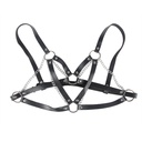 SUBBLIME - 953713 PUNK BONDAGE CINTO METAL FIVELA PRETO TAMANHO ÃNICO