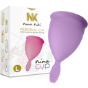 NINA KIKÍ - COPO MENSTRUAL ROXO TAMANHO L