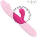 INTENSE - IVY VIBRADOR FLEXÃVEL 10 VIBRAÃÃES COM LÃNGUA ESTIMULANTE ROSA