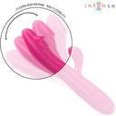 INTENSE - IVY VIBRADOR FLEXÃVEL 10 VIBRAÃÃES COM LÃNGUA ESTIMULANTE ROSA