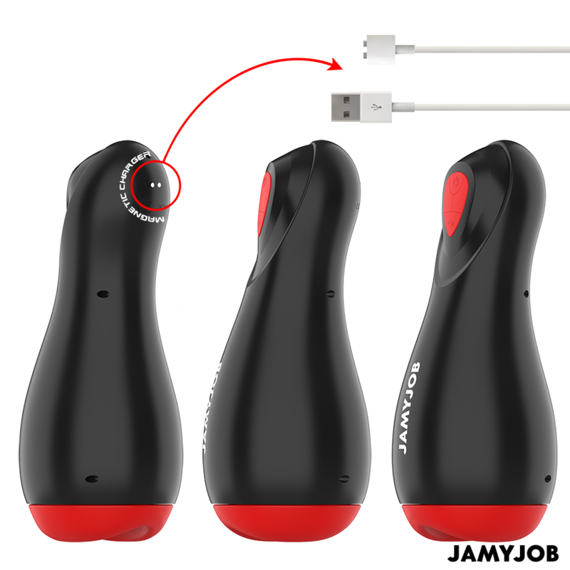 JAMYJOB - MASTURBADOR AUTOMÃTICO CORE-X 5 MODOS DE SUCÃÃO E VIBRAÃÃO