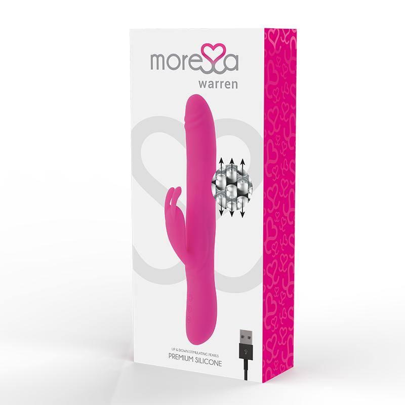 MORESSA - WARREN PREMIUM SILICONE RECARREGVEL