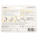 UNIQ - PULL SEM LÁTEX PRESERVATIVOS COM TIRAS 3 UNIDADES