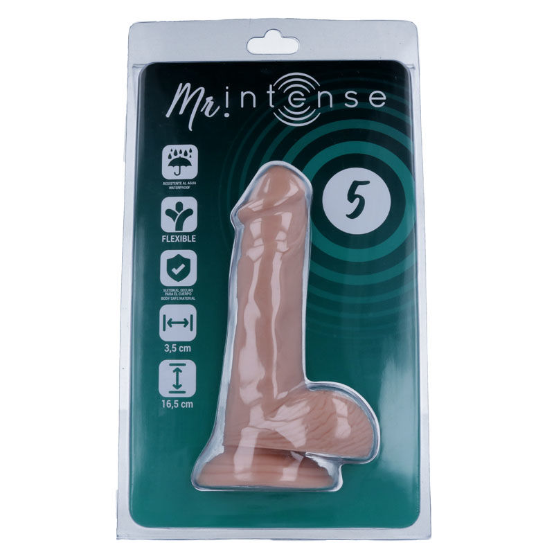 MR INTENSE - 5 REALISTIC COCK 16,5 -O- 3,5 CM