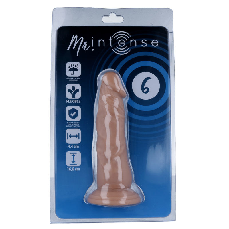 MR INTENSE - 6 REALISTIC COCK 16,6 -O- 4,4cm