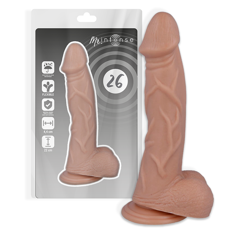 MR INTENSE - 26 REALISTIC COCK 22CM -O- 4,4 CM