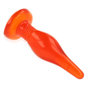 BAILE - PLUG ANAL SOFT TOUCH VERMELHO 14.2 CM