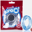 SCREAMING O - RING O2 DUPLO PÊNIS E TESTÍCULOS ANEL AZUL