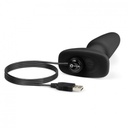 B-VIBE - PLUG ANAL DE CONTROLE REMOTO RIMMING 2 PRETO