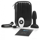 B-VIBE - PLUG ANAL DE CONTROLE REMOTO RIMMING PETITE PRETO