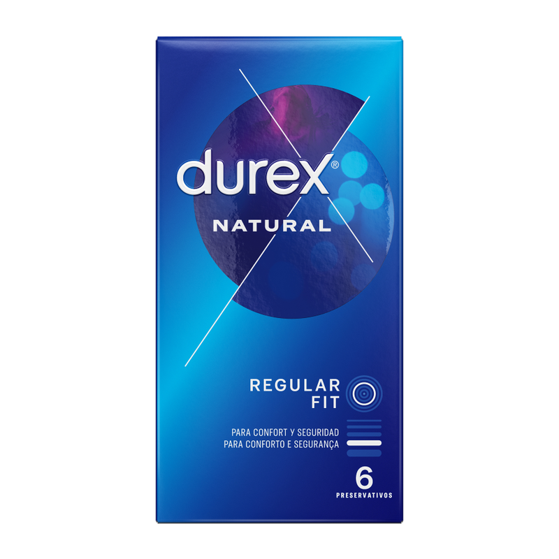 DUREX - NATURAL CLÁSSICO 6 UNIDADES