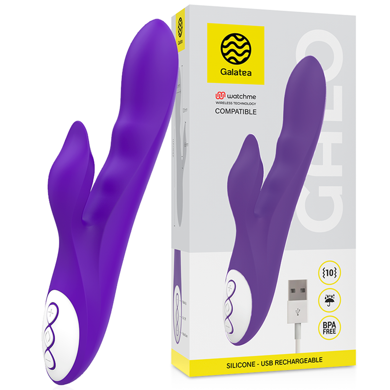 GALATEA - GALO VIBRADOR ROXO WATCHME WIRELESS TECNOLOGIA COMPATÍVEL