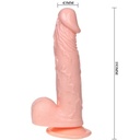 BAILE - VIBRADOR INFLVEL REALÍSTICO INFLVEL COM VENTOSA