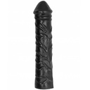 ALL BLACK - DILDO GIGANTE SOFT FISTING 32 CM