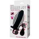 BAILE - DILDO INFLVEL BIGGER JOY COM VIBRAO 16 CM