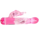 BAILE - VIBRADOR MULTIVELOCIDADE COM ESTIMULADOR ROSA