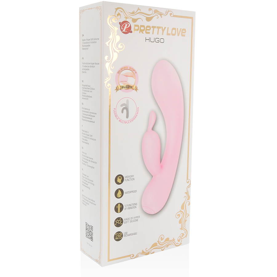 PRETTY LOVE - LOVE SMART VIBRADOR HUGO COELHO COM ORELHAS