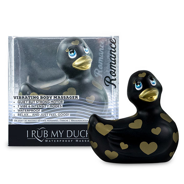 BIG TEASE TOYS - I RUB MY DUCKIE 2.0 | ROMANCE (PRETO E OURO)