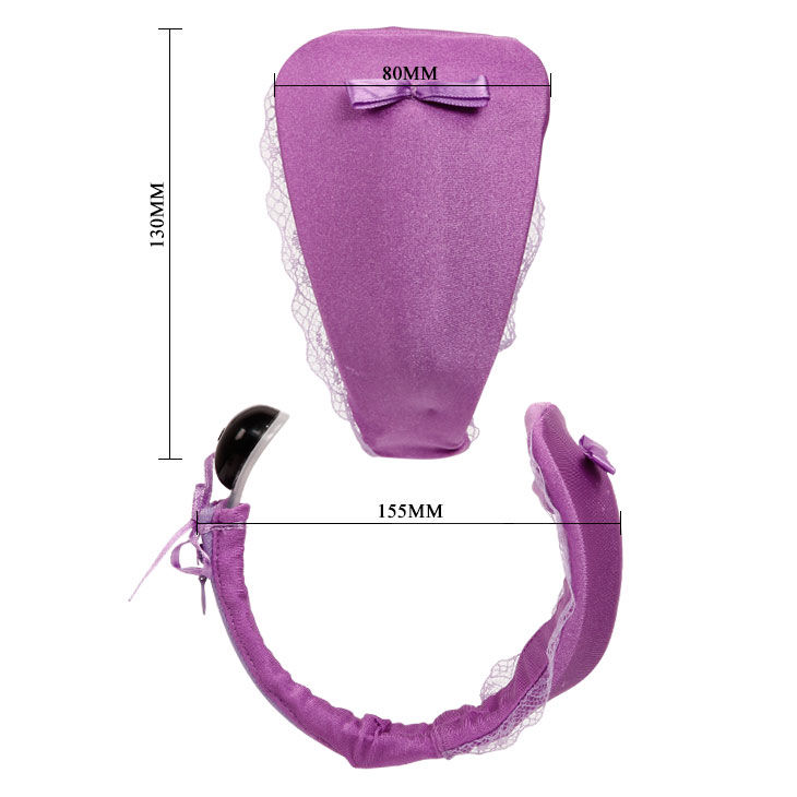 BAILE - TANGA COM VIBRADOR COM CONTROLE REMOTO LILS