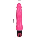 BAILE - VIBRADOR MULTIVELOCIDADE DAAPLY PLEASURE ROXO