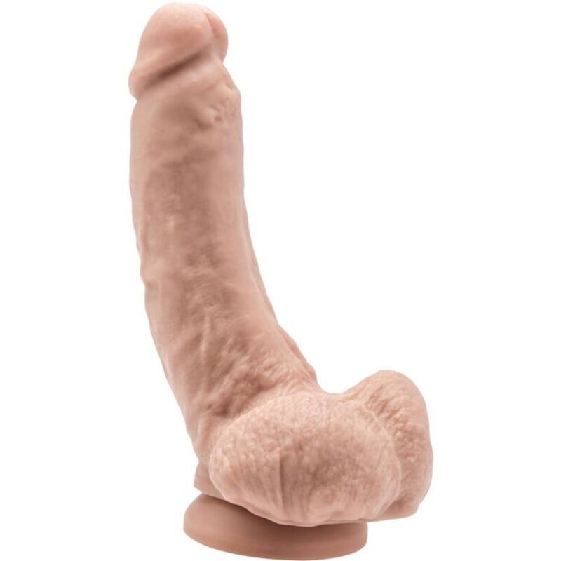 GET REAL - DILDO 20,5 CM COM BOLAS PELE