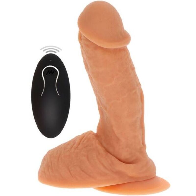 GET REAL - PELE VIBRANTE DE SILICONE DILDO