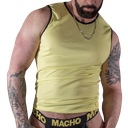 MACHO - T-SHIRT AMARELO L/XL